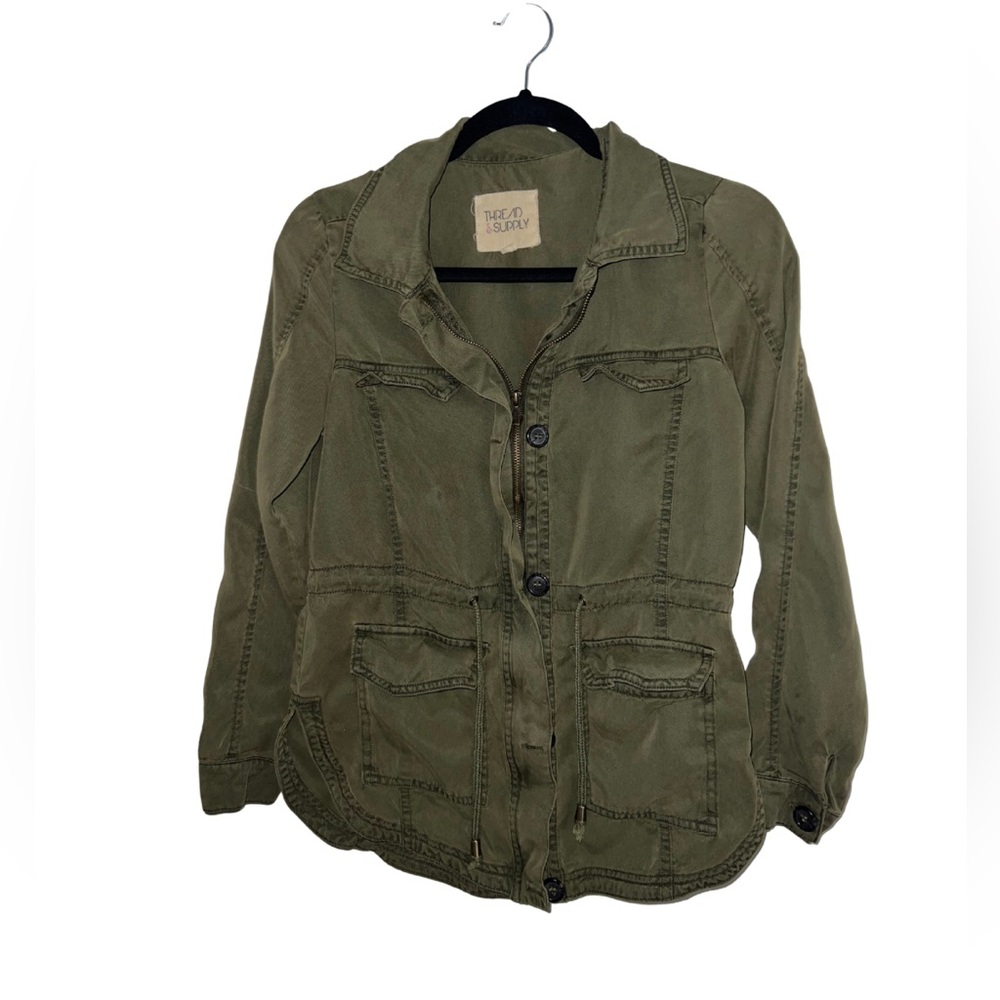 Thread & Supply Khaki Outerwear